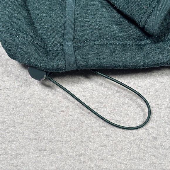 Athleta Altitude Sweatshirt Women’s Small Green Fleece Lined Half 1/2 Zip - Picture 3 of 14